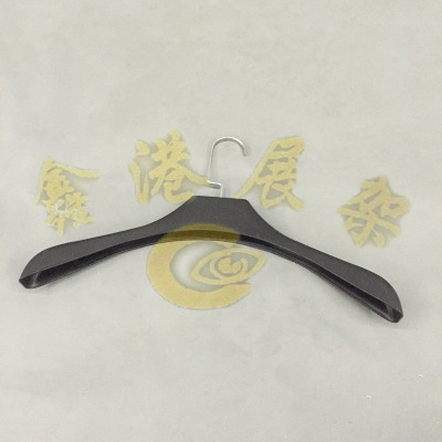 Sand black plastic hangers household clothing store clothes hanger for drying clothes support