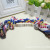 Supply pet throws toy cotton toys knot a double knot with tennis tooth Tartar