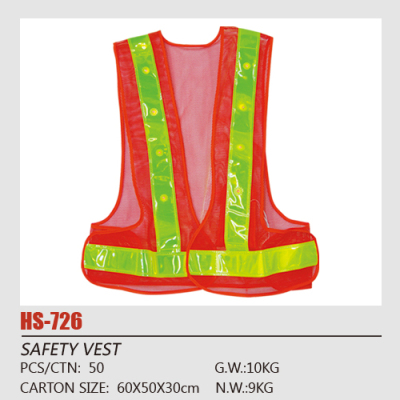 LED lamp vest safety vest (factory direct sales)