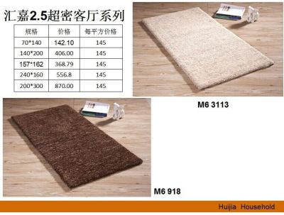 Super fiber dense living room door mat 70*140