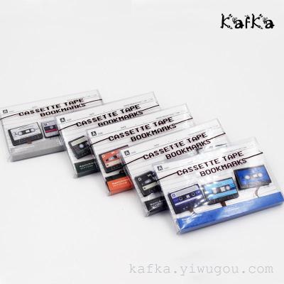 Creative new magnetic tape bookmark retro South Korea hot stationery simulation magnet bookmarks