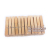 Factory direct - selling wood clip original pine jacket jacket rack accessories 24 blister