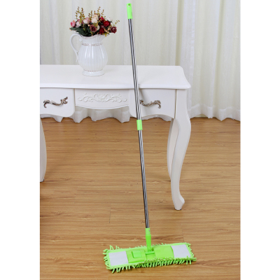 Chenille Flat Mop Steel Rod Household Cleaning Mop Decontamination Absorbent Line Mop Flat Mop 75-5