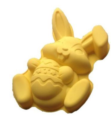 The supply of large rabbit silicone mold cute rabbit cake baking tray DIY kitchen tools silicone mold