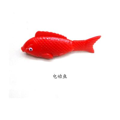 Small apple music electric fish land-swimming fish with lights