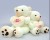 Happy Teddy Bear Plush Toy Holding-Heart Bear Doll Pillow Cloth Doll