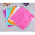 Bamboo Fiber Dish Cloth Mop Square Cleaning Cloth Oil-Free Water Absorption Dish Towel