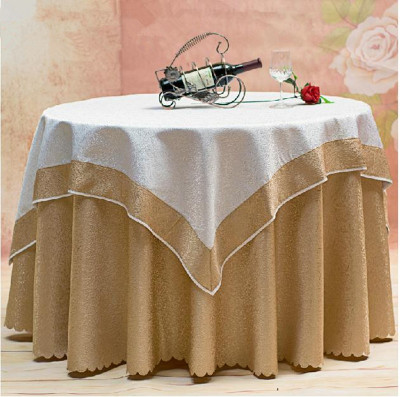 The hotel restaurant table cloth European table cloth style square tablecloth table cloth