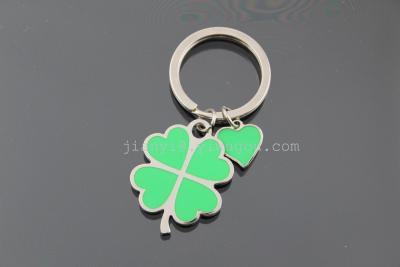 Clover Keychain alloy Keychain Metal Keychain Key Ring