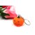 0441 manufacturers direct sales of Halloween pumpkin flash key chain creative small gifts.