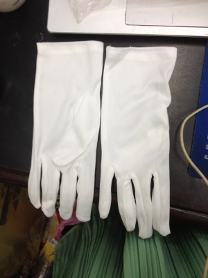 All nylon with three radial gloves