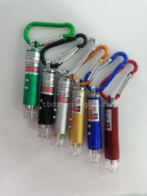 Selling transparent headlights, laser lights small flashlight, electronic light key lamp