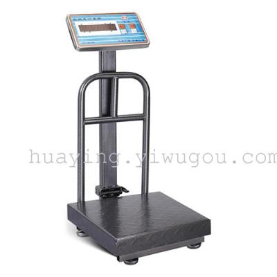 Weighing and pricing of platform scale