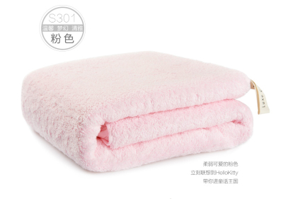 Zheng hao hotel supplies increase cotton bath towel 200*100 beauty salon bath towel beach towel