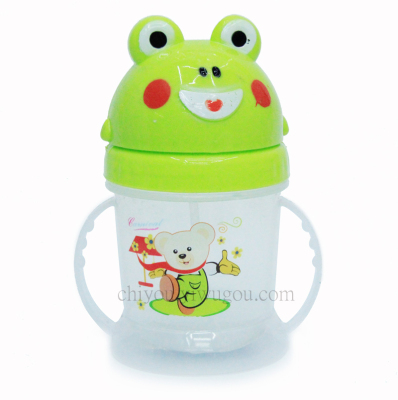 Children's cartoon frog baby cup kettle Child suction cup CY-F15