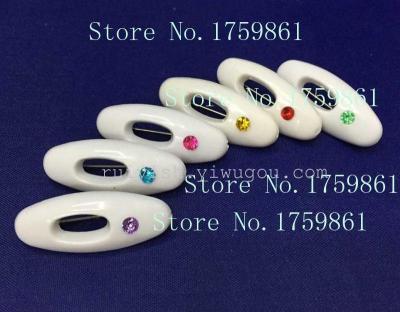 Supply 1 Color Diamond Scarf Buckle, Scarf Buckle, Safety Scarf Buckle, Plastic Pin