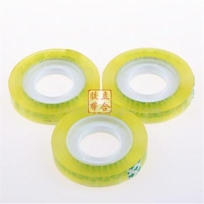 Student Mini is not easy to break off the transparent sealing tape stationery tape