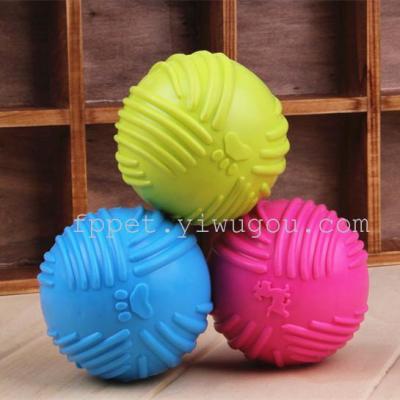 Toy dog pet toys bite of high-quality rubber pet chew toys texture ball toys