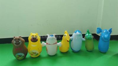 A children's toy animal cartoon toys inflatable toys manufacturers selling sandbags