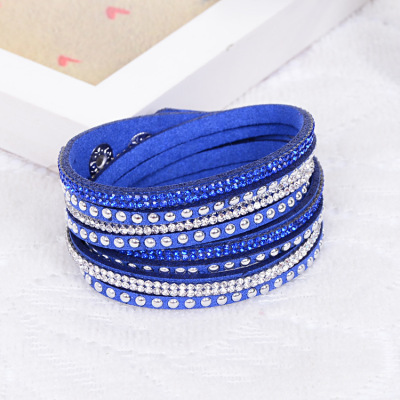 2015 export accessories aliexpress EBAY Korea hot flannel Stone Bracelet