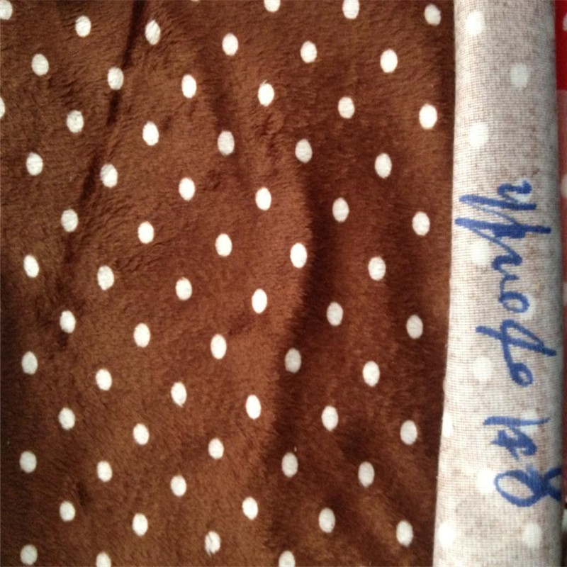 圆点超柔印花手工DIY 摄影背景