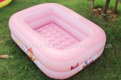 Inflatable square pool children's pool baby bath pool