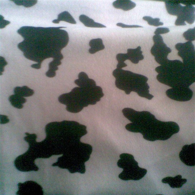 奶牛印花短毛绒 舞台装饰 造型玩具玩偶