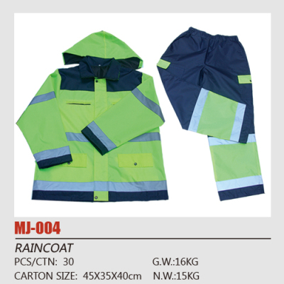 Reflective raincoat suit (factory direct sales)