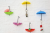 DIY umbrella shape wall adhesive non-nail hooks decorative small items single collection hook creative adhesive hook