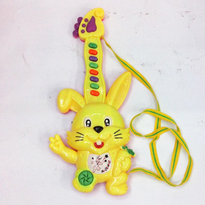 In children's toys rabbit electronic guitar, electric toys