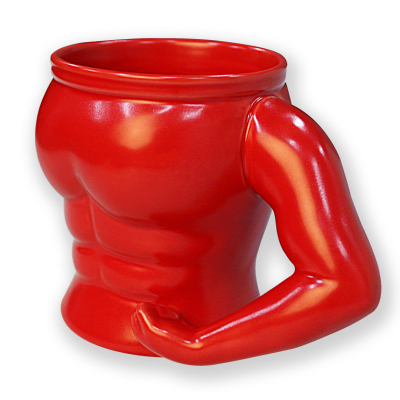 Individual muscular ceramic cup ceramic cup ceramic cup Menzerna boyfriend muscle muscle cup cup