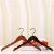 Female section of the anti - ancient wooden racks solid wood racks non-silp shirt hanger