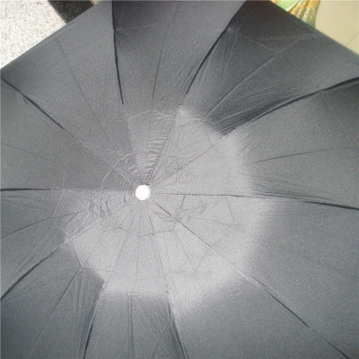 Three Fold Wind Shielding Umbrella Convenient All-Weather Umbrella Folding Parasol Men's Ladies Dual-Use Umbrella