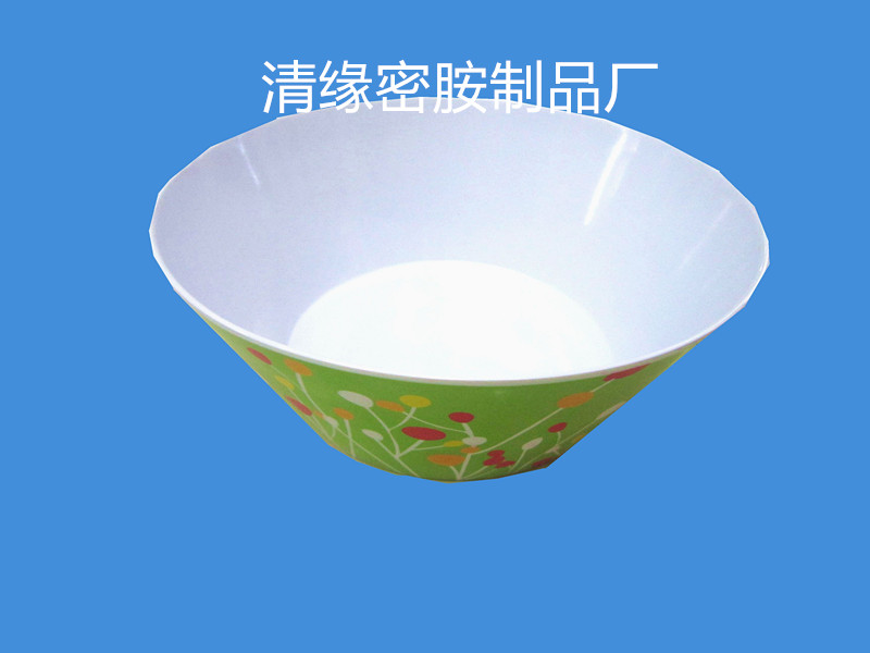 密胺仿陶瓷9寸10寸圆沙拉碗精美实用
