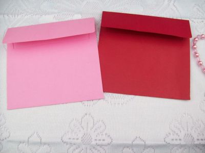 Spot wholesale western envelope greeting card matching with red high-grade special paper can be customized