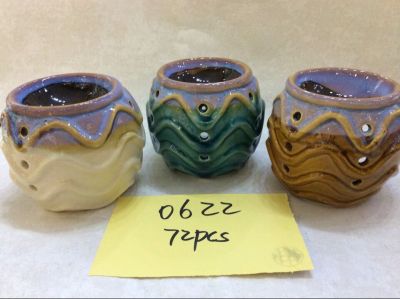 0622 Ceramic Candle Incense Burner