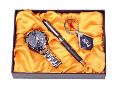 JJESOU gift box premium gift set business pen men's watch key chain premium gift box