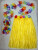 Hawaii Wreath Grass Skirt Bra 6-Piece Set Elastic Skirt Carnival Ball Party Costumes Carnival 