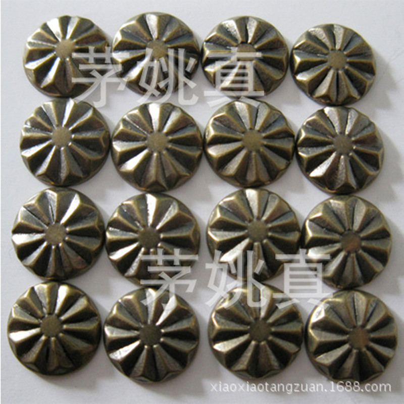 仿进口铜片铜烫片 圆形印花面铜烫片 现货批发