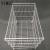 Iron clothes rack placed clothes basket with promotional display
