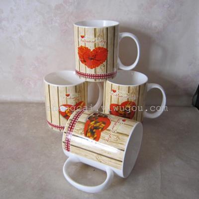 Ceramic cup, coffee cup, advertising promotion cup, Valentine's Day