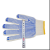 Labor Protection Point Plastic Yarn Glove Cotton Gloves with Rubber Dimples 700G Cotton Yarn Non-Slip Gloves Point Bead Gloves