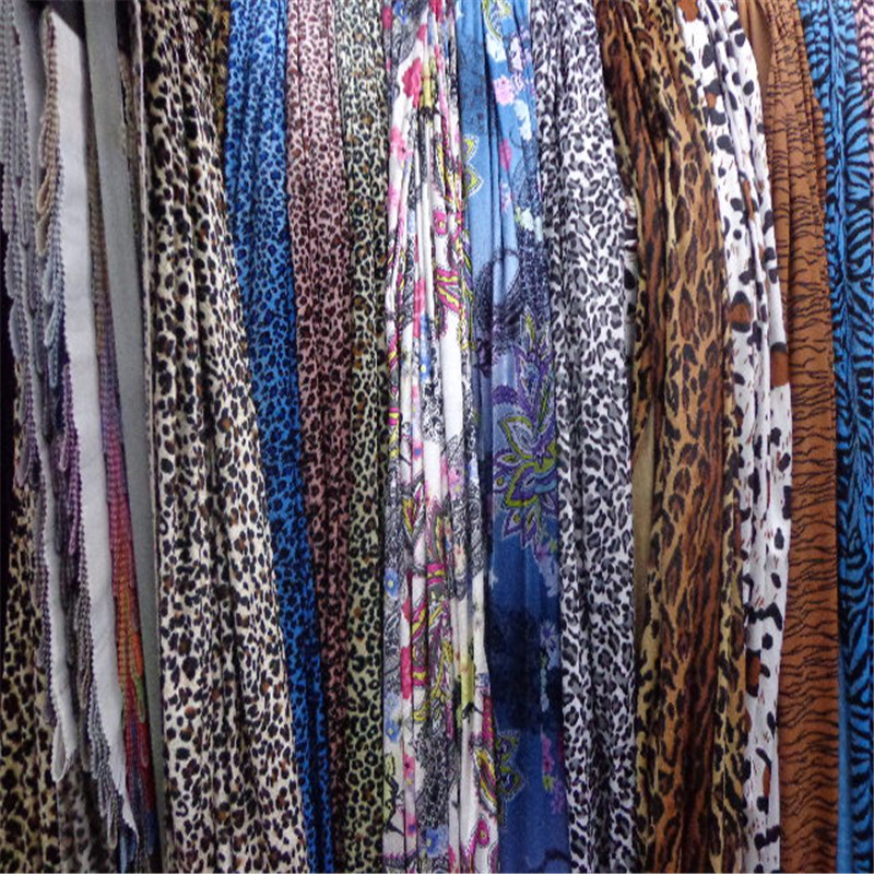 印花经编富贵绒