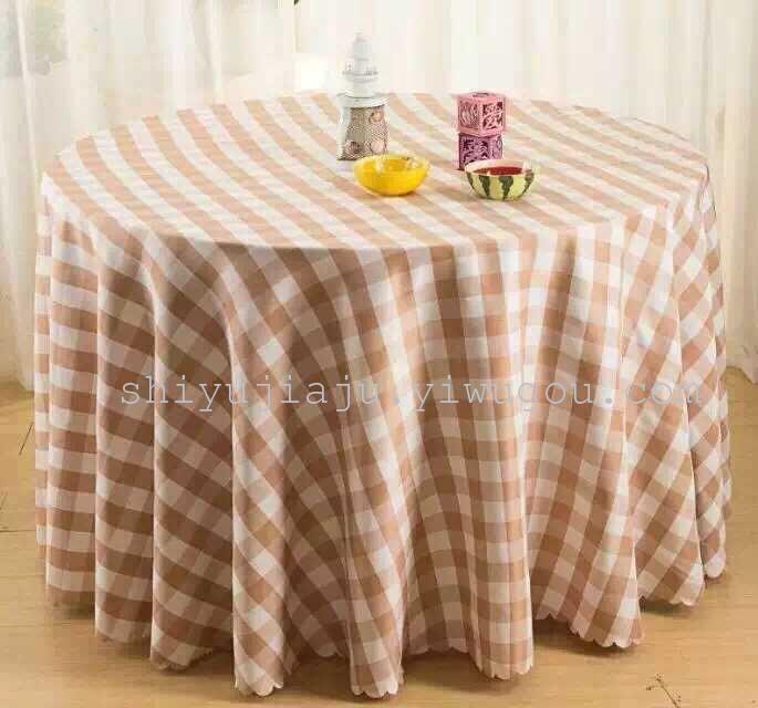 台布 酒店布草 餐桌布 口部 提花台布