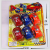 Children's toys plastic card board mounted back police car toys