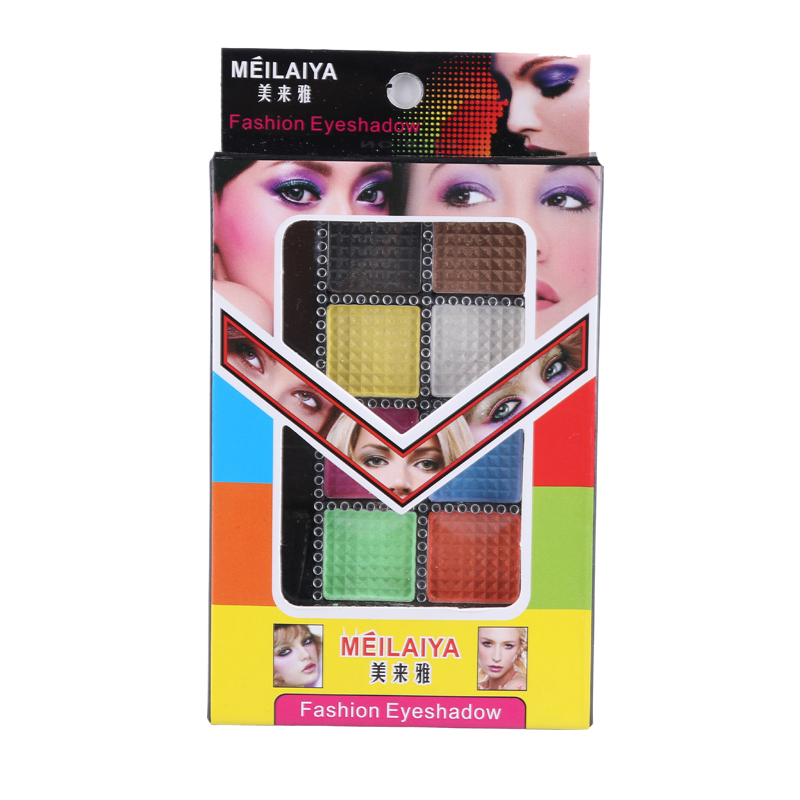 美莱雅 10色眼影眼影盘防晕染 眼妆