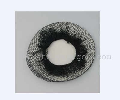 Foreign trade product in the coarse wrap side small net hat hair net false hair net hat kitchen hat mesh hat hat