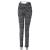 Factory outlets middle-aged  zipper leggings elastic high-waist casual pants