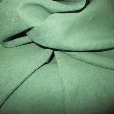 Dark Green Korean Velvet Wool
