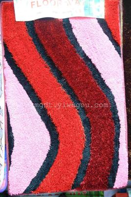 Shida South Korean Silk Absorbent Non-Slip Three-Dimensional Fancy Long Wool Decorative Blanket Carpet 50 * 80cm